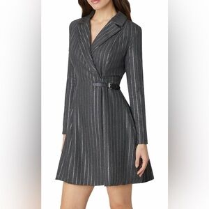 NWT Shoshanna Womens Hudson Herringbone Walker Dress - size 8